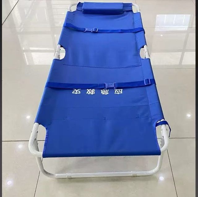 Disaster relief folding bed
