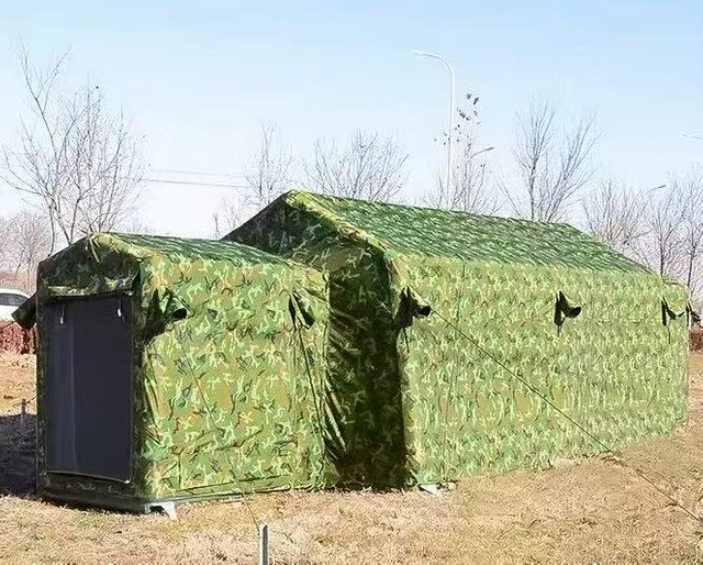 Exercise simulation tent