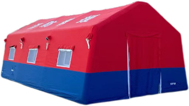 Fire-fighting inflatable tent