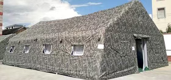 Camouflage Battalion Command Tent
