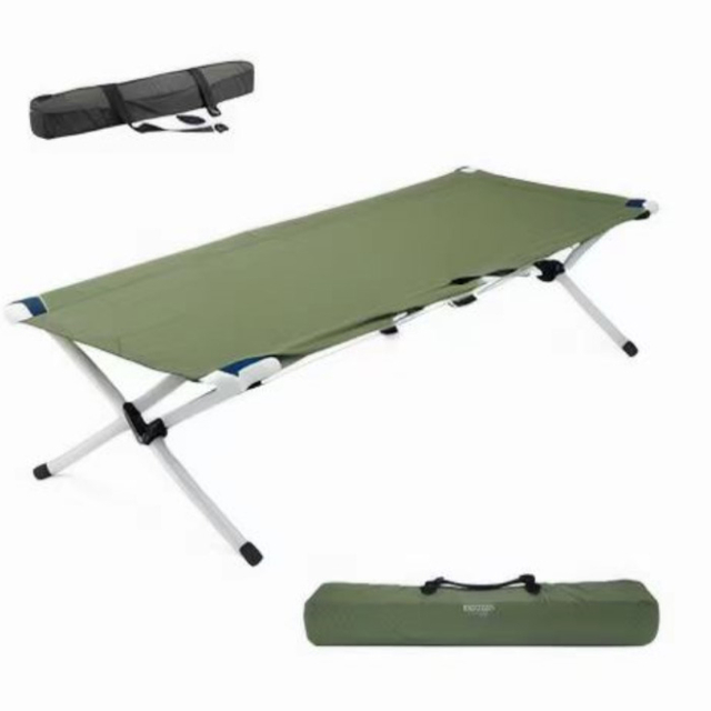 Military folding bed