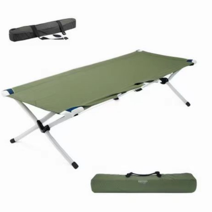 Military folding bed