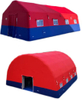 Fire-fighting inflatable tent