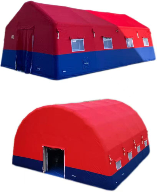 Fire-fighting inflatable tent